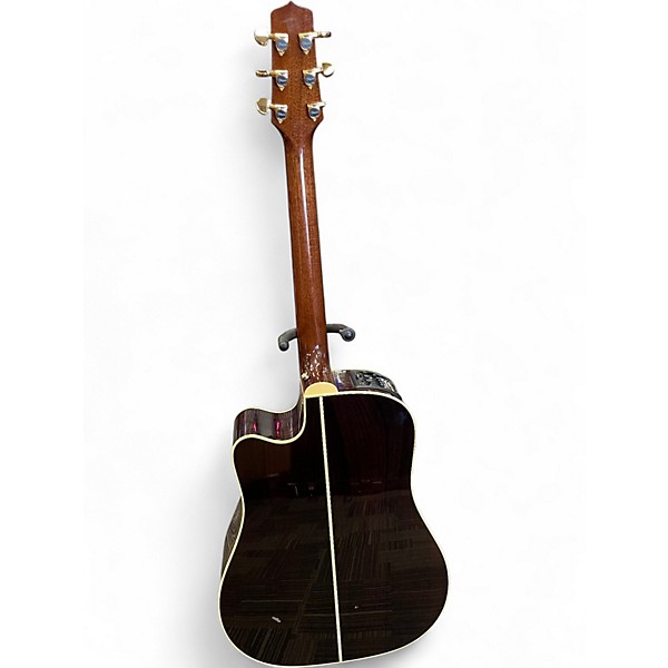 Used Takamine P5DC Natural Acoustic Electric Guitar