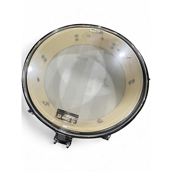 Used Pearl 13in  Wood Shell Piccolo black Drum