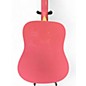 Used Corbin CG99PI Pink Acoustic Guitar