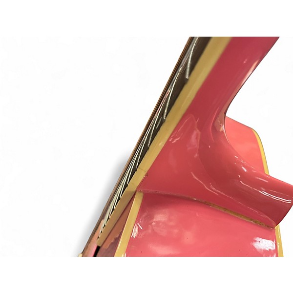 Used Corbin CG99PI Pink Acoustic Guitar