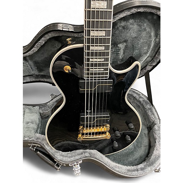 Used Epiphone Matt Heafy ORIGINS Les Paul Custom 7 Black Solid Body Electric Guitar