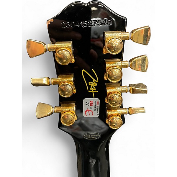 Used Epiphone Matt Heafy ORIGINS Les Paul Custom 7 Black Solid Body Electric Guitar