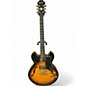 Used Epiphone Dot 3 Color Sunburst Hollow Body Electric Guitar thumbnail
