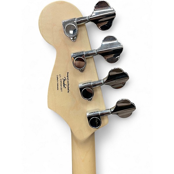 Used Squier Mini Precision Bass Dakota Red Electric Bass Guitar