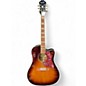 Used Epiphone Hummingbird studio EC Tobacco Sunburst Acoustic Electric Guitar thumbnail