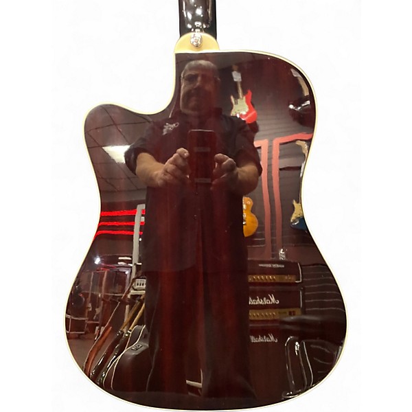 Used Epiphone Hummingbird studio EC Tobacco Sunburst Acoustic Electric Guitar