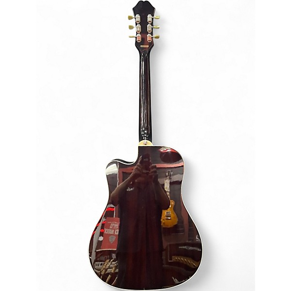 Used Epiphone Hummingbird studio EC Tobacco Sunburst Acoustic Electric Guitar