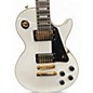 Used Epiphone Les Paul Custom Alpine White Solid Body Electric Guitar