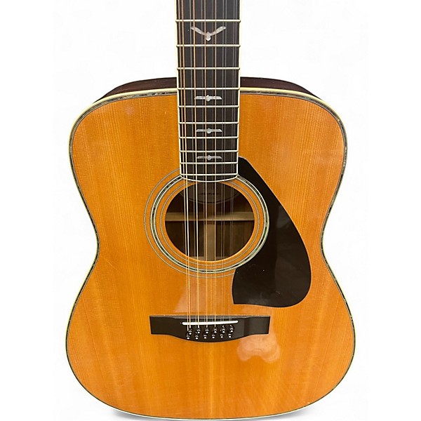 Used Yamaha FG460S Antique Natural 12 String Acoustic Electric Guitar