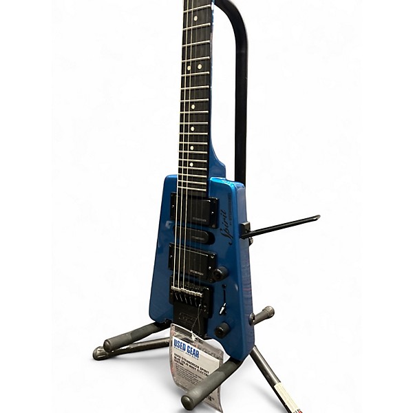 Used Steinberger Spirit Blue Solid Body Electric Guitar