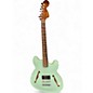 Used Fender Tom DeLonge Starcaster Surf Green Hollow Body Electric Guitar thumbnail