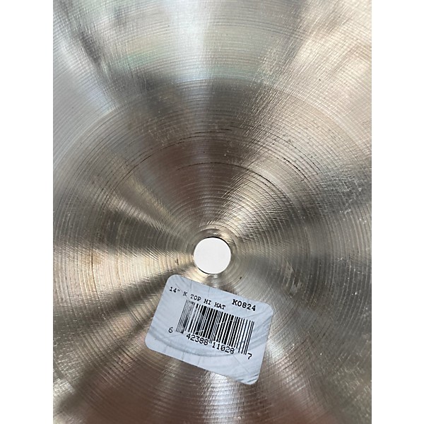 Used Zildjian 14in K Hi Hat Pair Cymbal