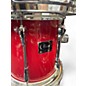 Used Pearl 5 Piece Export RED Drum Kit