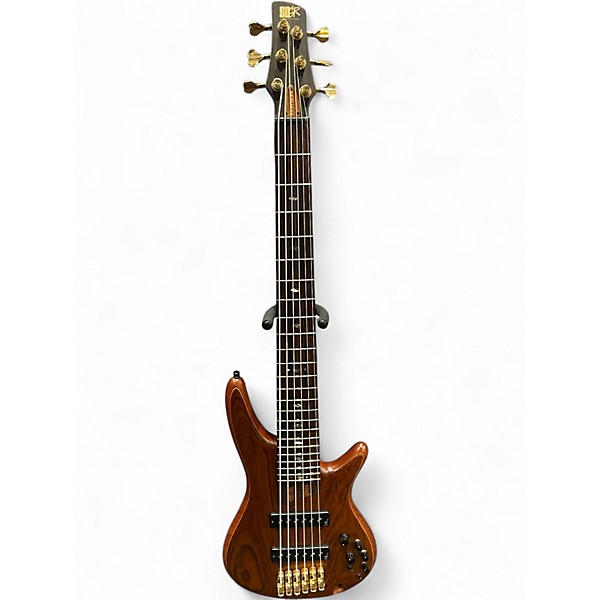 Used Ibanez SR1306 Natural Electric Bass Guitar