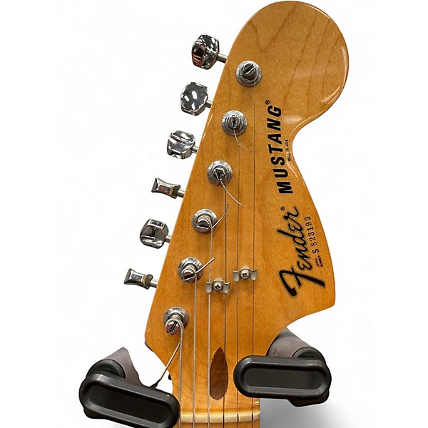 Vintage 1978 Fender Mustang Sunburst Solid Body Electric Guitar