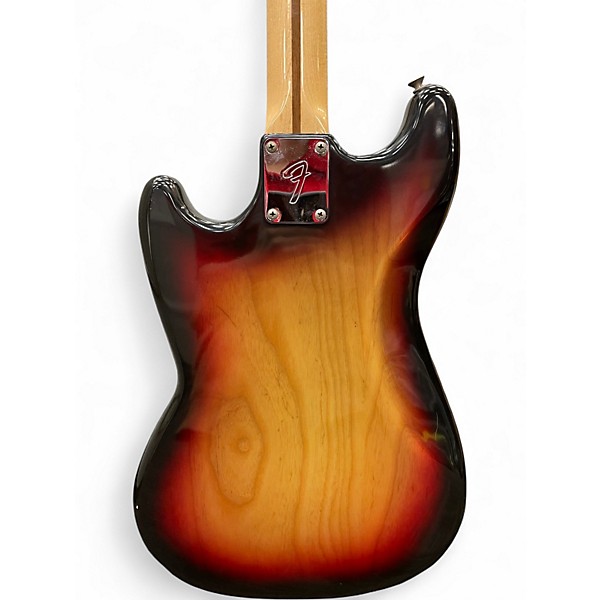 Vintage 1978 Fender Mustang Sunburst Solid Body Electric Guitar