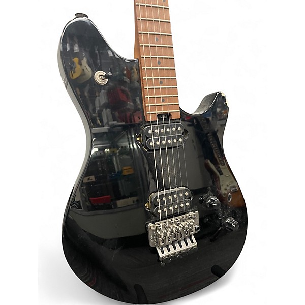 Used EVH Wolfgang Standard GLOSS BLACK Solid Body Electric Guitar