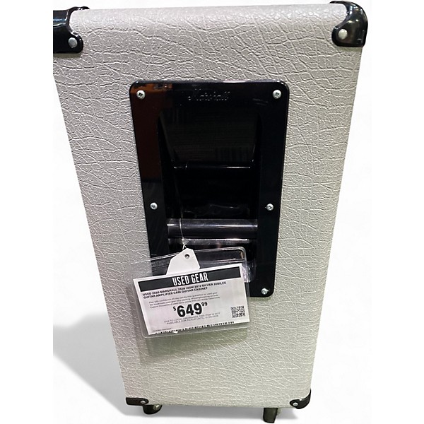 Used 2020 Marshall 2536 140W 2x12 Silver Jubilee Guitar Amplifier Cabi Guitar Cabinet