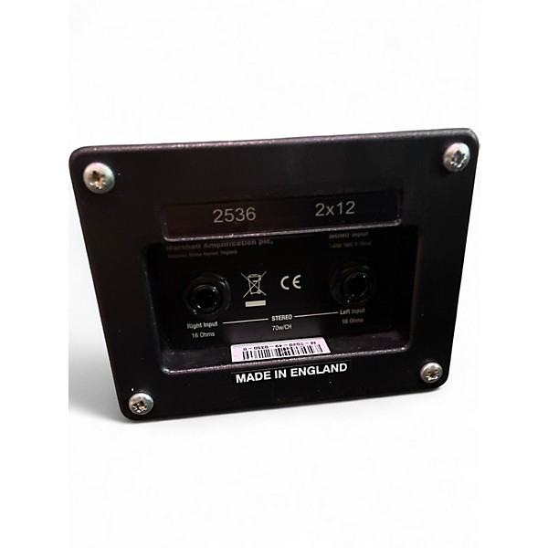 Used 2020 Marshall 2536 140W 2x12 Silver Jubilee Guitar Amplifier Cabi Guitar Cabinet