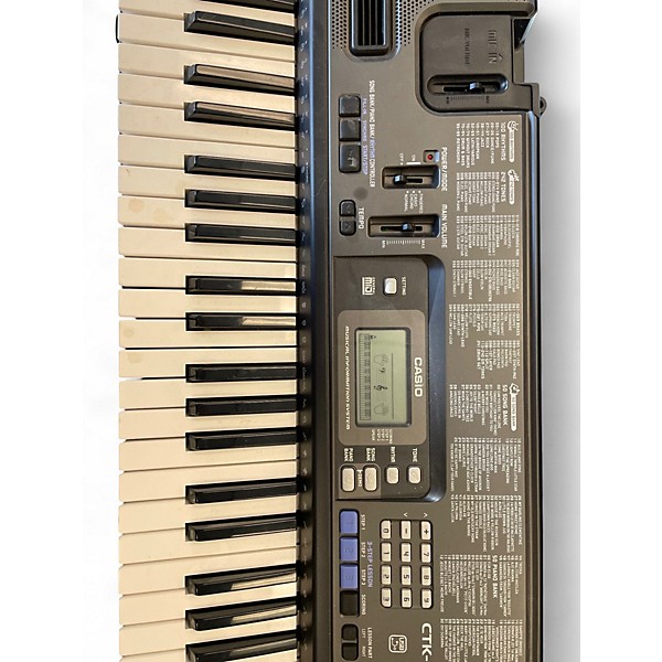 Used Casio CTK720 61-Key Portable Keyboard