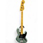 Used 2023 Fender American Professional II Jazz Bass MYSTIC SURF GREEN Electric Bass Guitar thumbnail