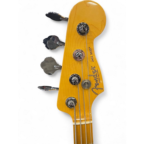 Used 2023 Fender American Professional II Jazz Bass MYSTIC SURF GREEN Electric Bass Guitar