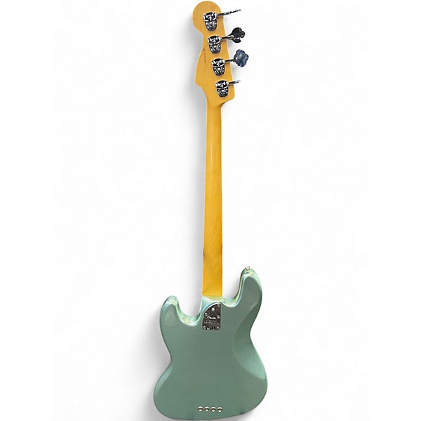 Used 2023 Fender American Professional II Jazz Bass MYSTIC SURF GREEN Electric Bass Guitar