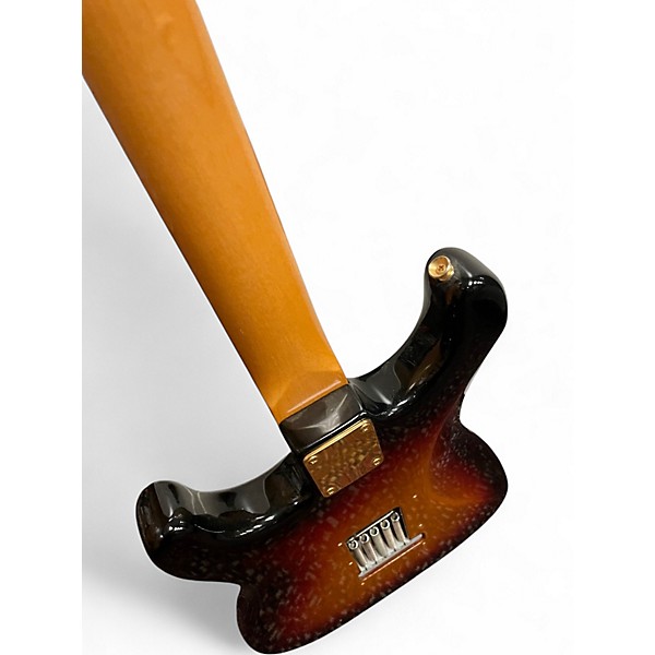 Used 2005 Fender Stevie Ray Vaughan Lenny Replica 3 Color Sunburst Solid Body Electric Guitar