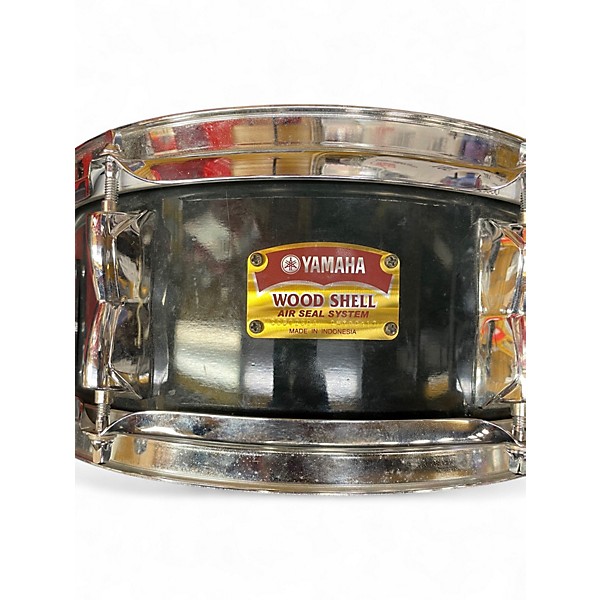 Used Yamaha 12X5.5 Stage Custom Snare Black Chrome Drum