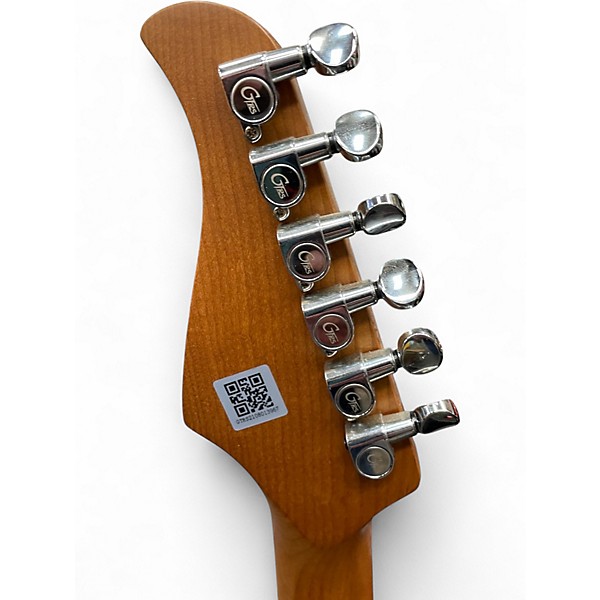 Used Mooer S800 RED SPARKLE Solid Body Electric Guitar