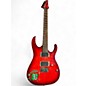 Used Ibanez RG321FMSP RG Series Crimson Red Burst Solid Body Electric Guitar thumbnail