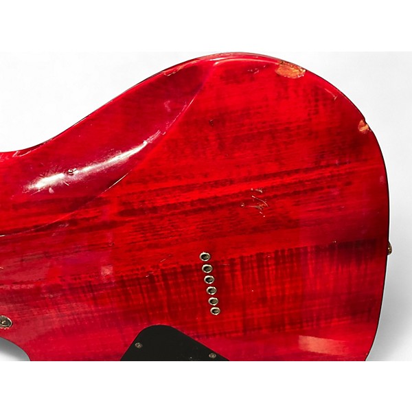 Used Ibanez RG321FMSP RG Series Crimson Red Burst Solid Body Electric Guitar