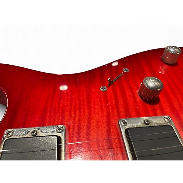 Used Ibanez RG321FMSP RG Series Crimson Red Burst Solid Body Electric Guitar