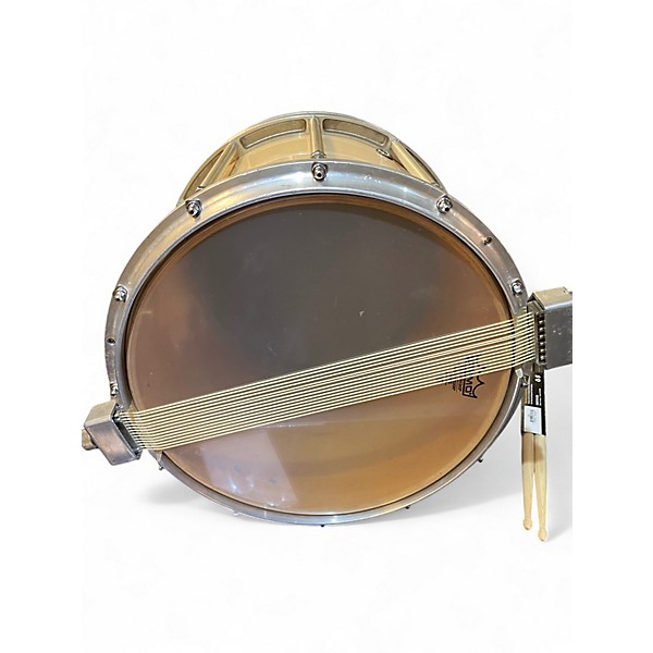 Used Pearl 14in Marching Antique White Drum