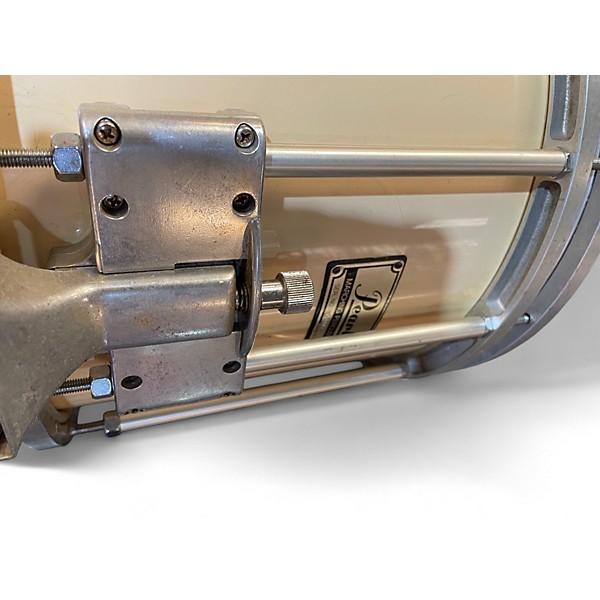 Used Pearl 14in Marching Antique White Drum