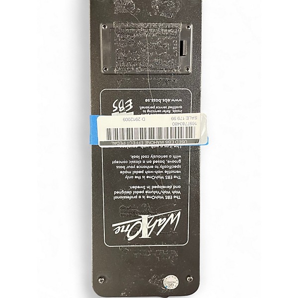 Used EBS WahOne Effect Pedal