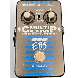 Used EBS Multicomp Compressor Bass Effect Pedal