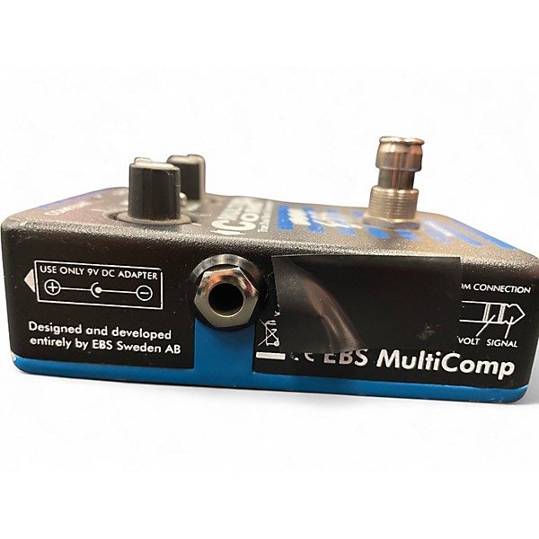Used EBS Multicomp Compressor Bass Effect Pedal