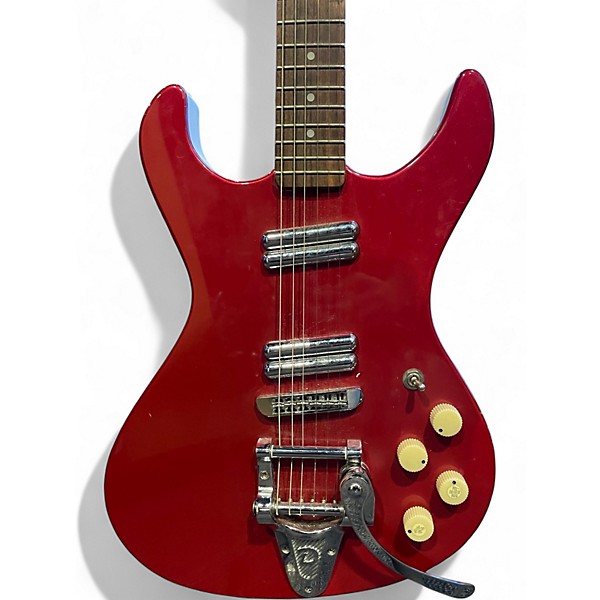 Used Danelectro Hodad sparkle red  Solid Body Electric Guitar