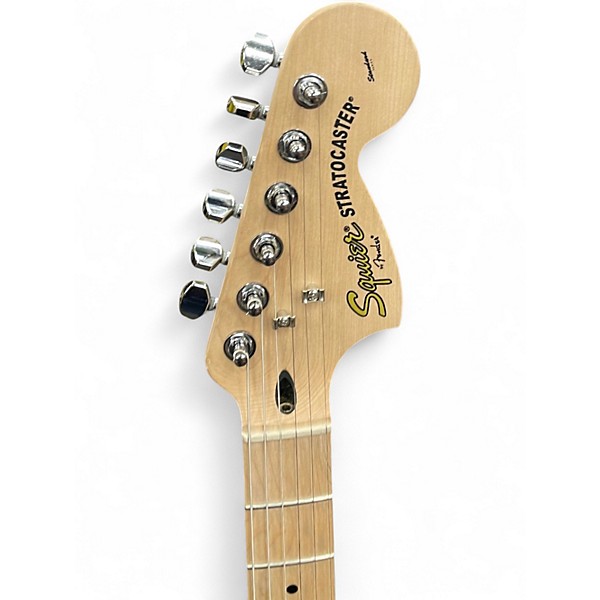 Used Squier Standard Stratocaster 2 Tone Sunburst Solid Body Electric Guitar