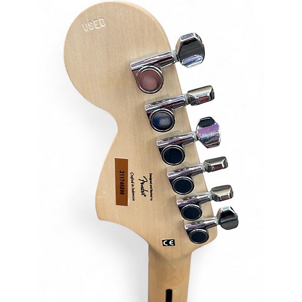 Used Squier Standard Stratocaster 2 Tone Sunburst Solid Body Electric Guitar