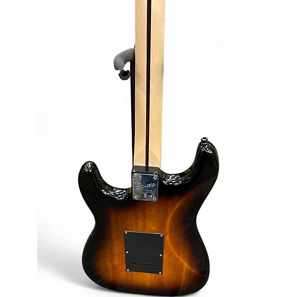 Used Squier Standard Stratocaster 2 Tone Sunburst Solid Body Electric Guitar