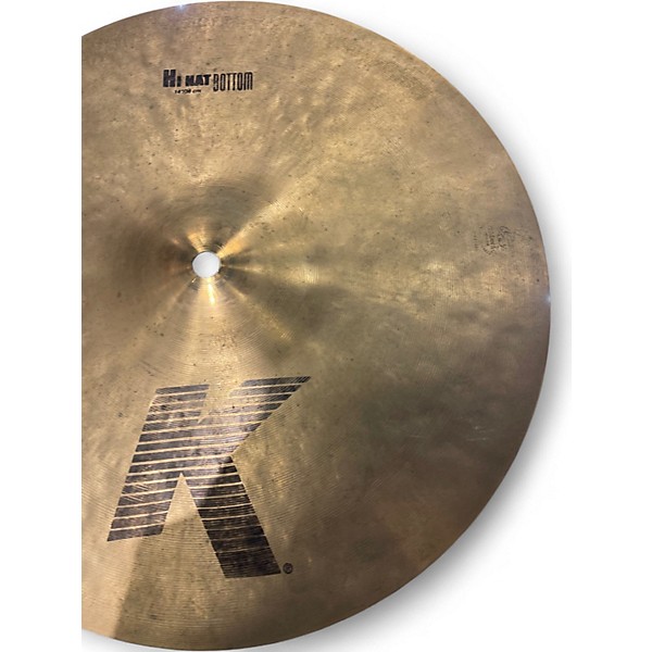 Used Zildjian 14in K Hi Hat Pair Cymbal