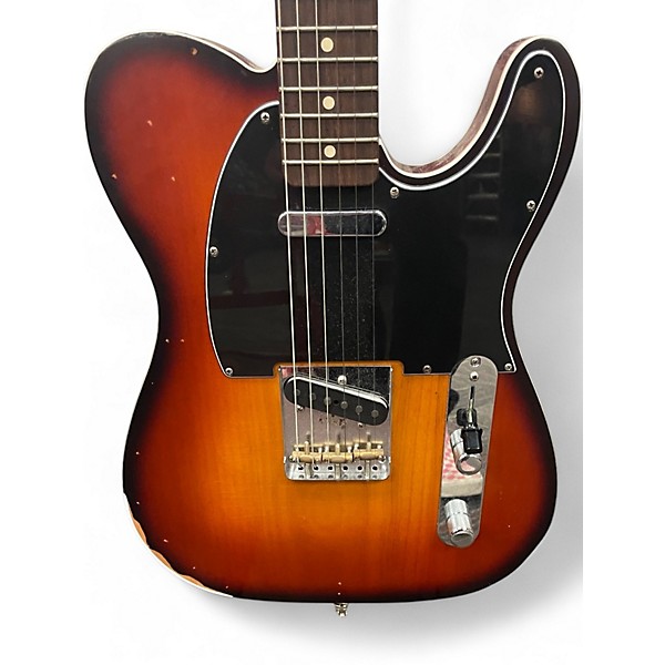 Used Fender Jason Isbell Telecaster Chocolate 3 Color Burst Solid Body Electric Guitar