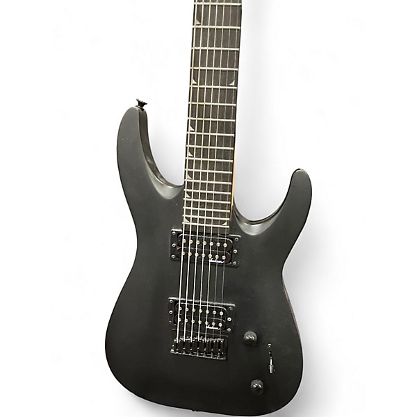 Used Jackson DKA 7 String Black Solid Body Electric Guitar