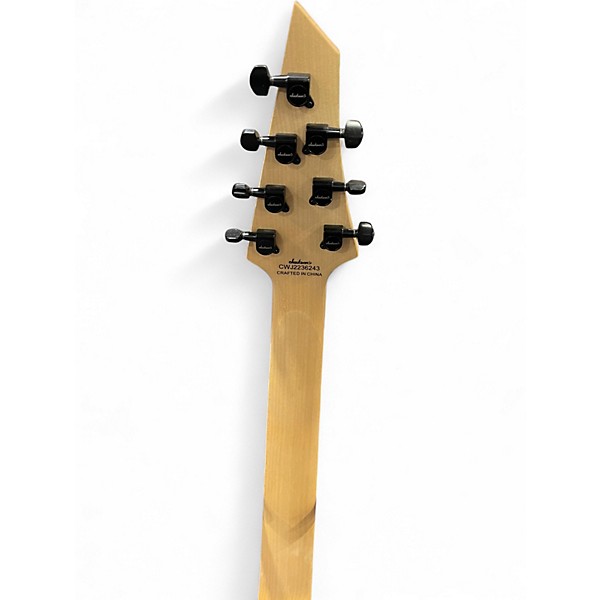 Used Jackson DKA 7 String Black Solid Body Electric Guitar