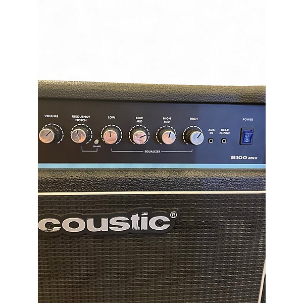 Used Acoustic B100MKII 100W 1x15 Bass Combo Amp
