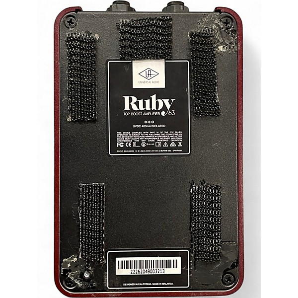 Used Universal Audio Ruby '63 Top Boost Amplifier Footswitch