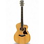 Used Taylor 214CE Deluxe Koa Natural Acoustic Electric Guitar thumbnail