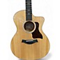 Used Taylor 214CE Deluxe Koa Natural Acoustic Electric Guitar